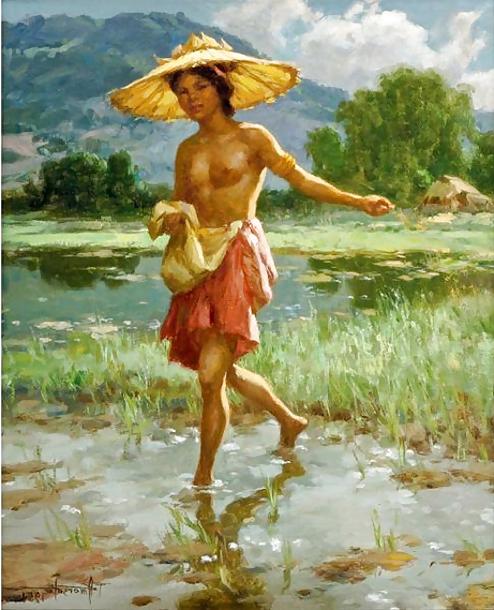 24P Painted EroPorn Art 119 - Fernando Amorsolo