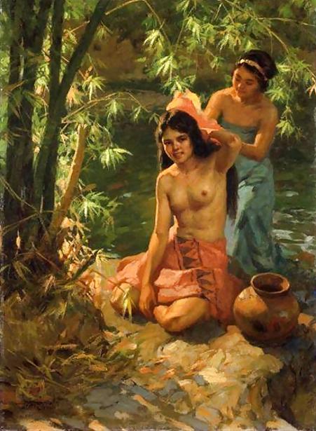 24P Painted EroPorn Art 119 - Fernando Amorsolo