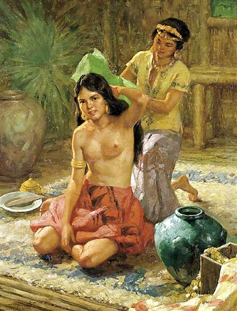 24P Painted EroPorn Art 119 - Fernando Amorsolo