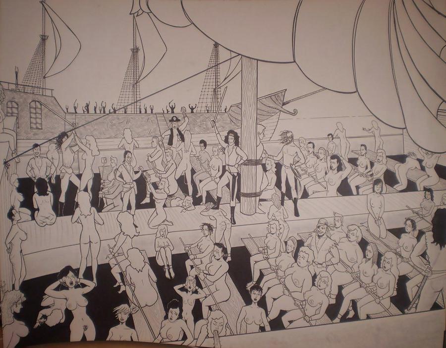 15P In his artworks Idiothead gives preference to MaleDom