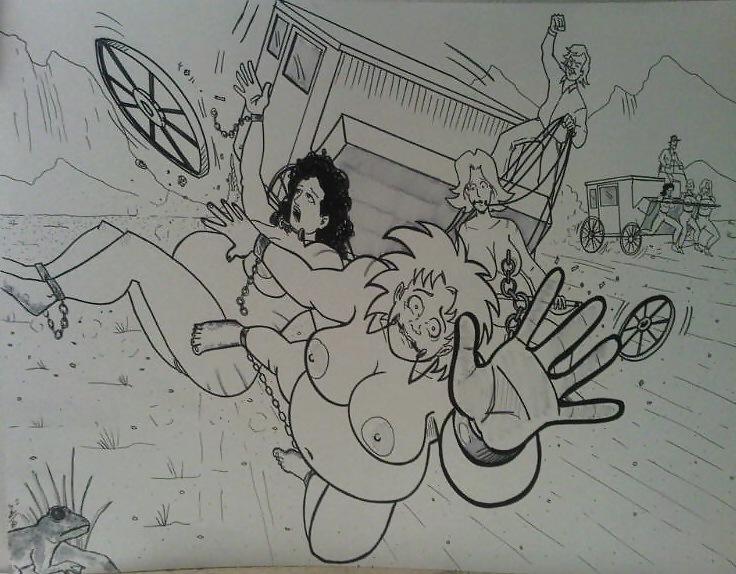 15P In his artworks Idiothead gives preference to MaleDom