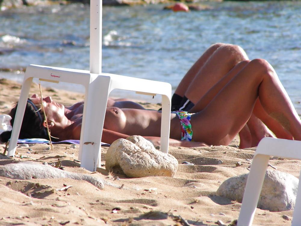 16P Topless at Pefkos, Greece