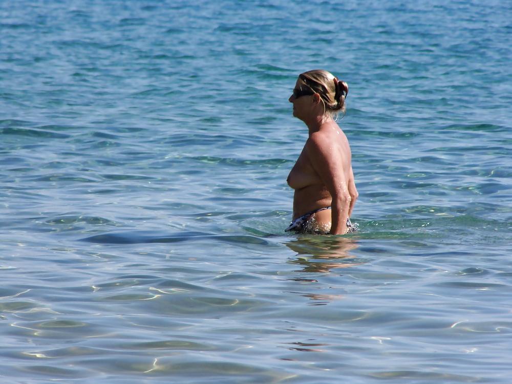 16P Topless at Pefkos, Greece