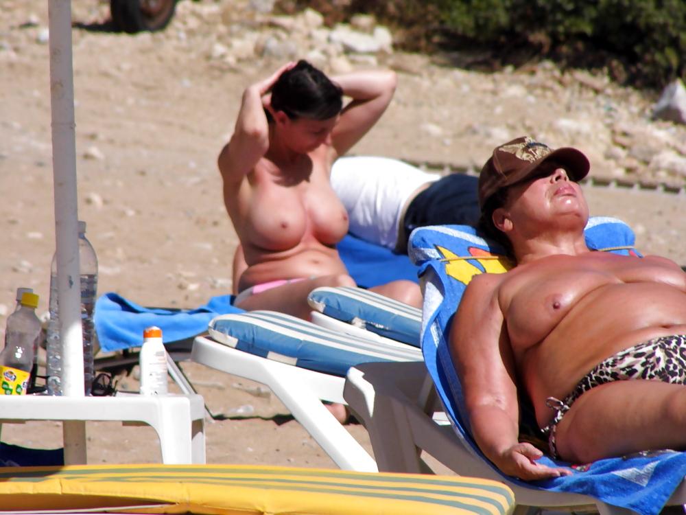 16P Topless at Pefkos, Greece