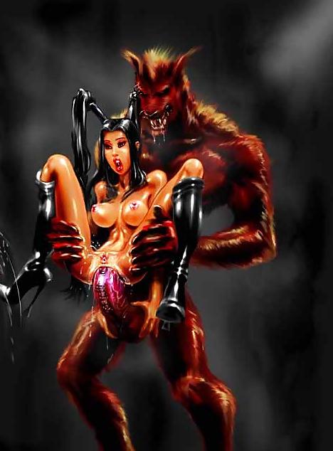 23P 0158- Biele's Porn-Art- Monsters Fucking