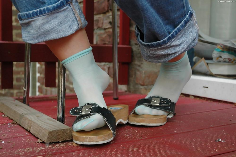 7P Schols, socks, feet = Cum