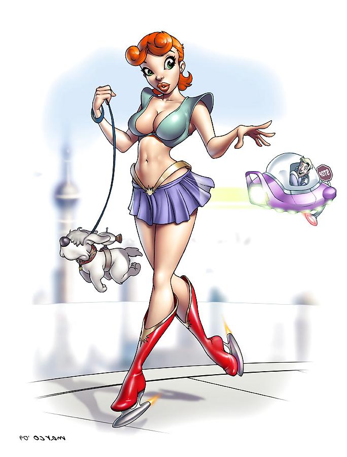 24P Cheezecake IV toon art