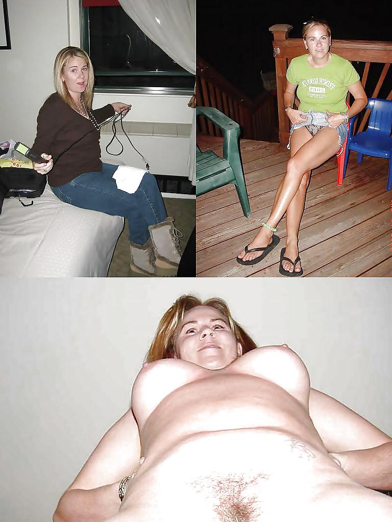 24P Real amateurs dressed an undressed 4