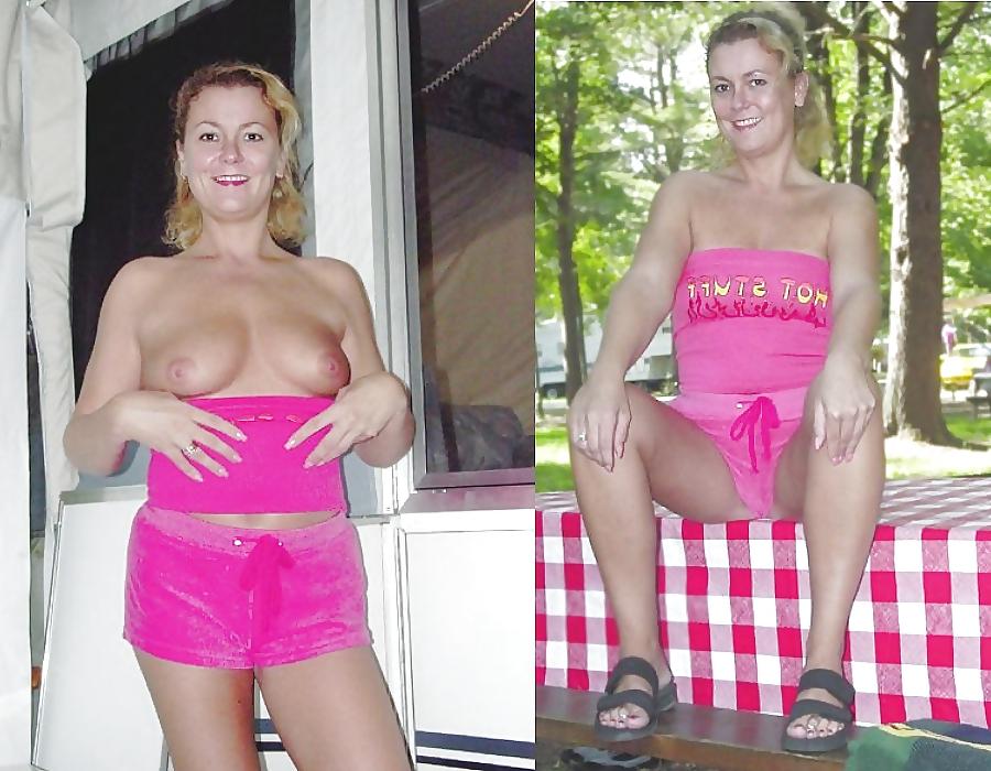 24P Real amateurs dressed an undressed 4
