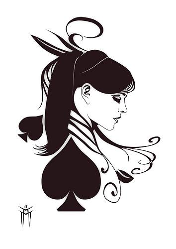 11P The Queen of Spades - La Reina de Picas