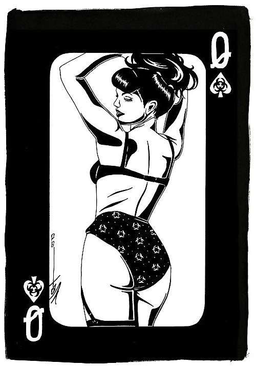 11P The Queen of Spades - La Reina de Picas