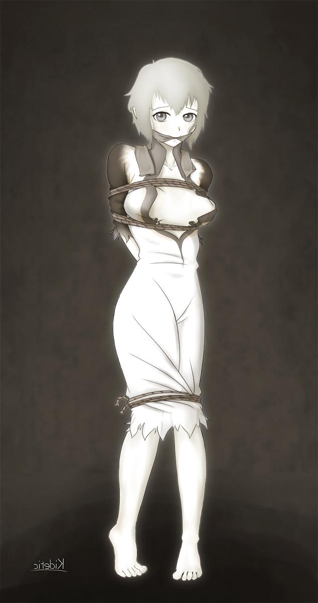 20P Big tits tied up are a major theme of the art of Kidetic