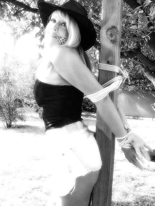22P Black and white bdsm art