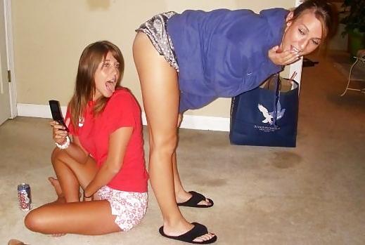 15P Cute girls with nice tits and ass facebook pics
