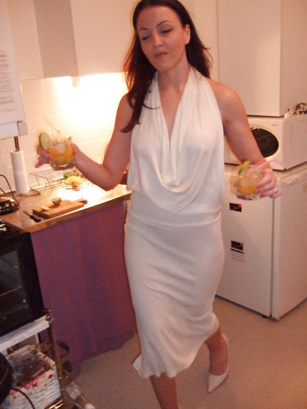 25P Beautiful Bitch in her Office