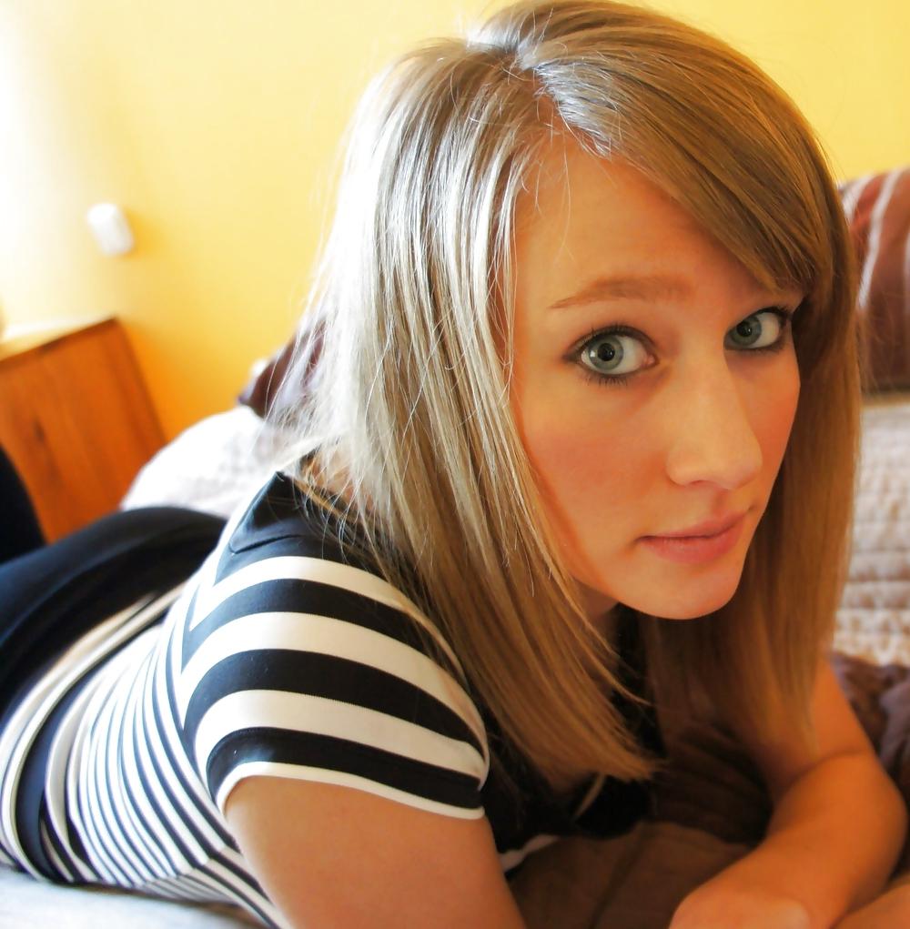 25P Blonde bitch, whore
