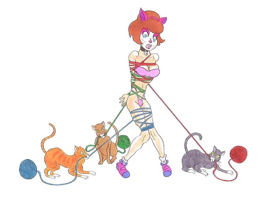 19P Pin up girls in bdsm artworks of Snap Dragon