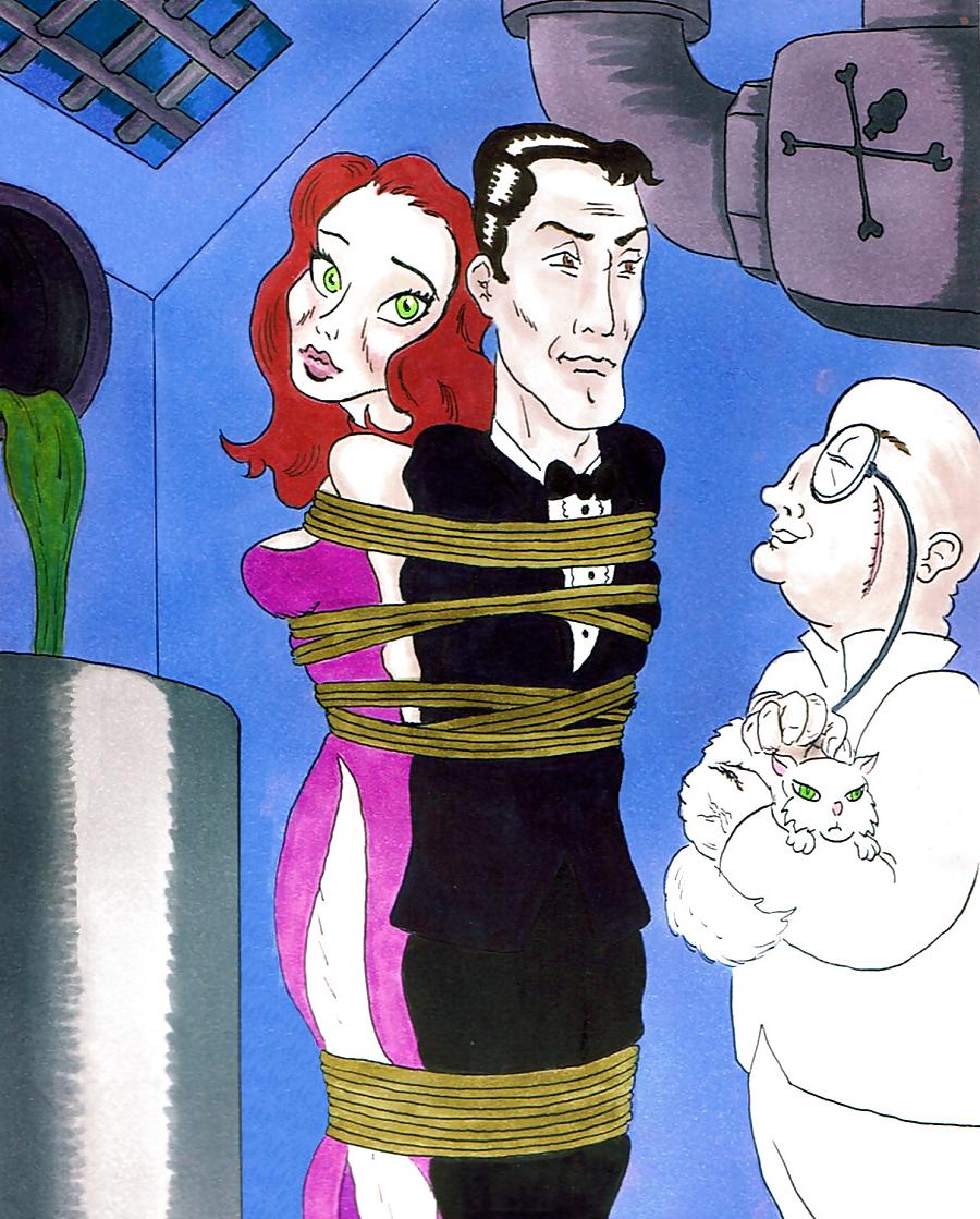 19P Pin up girls in bdsm artworks of Snap Dragon