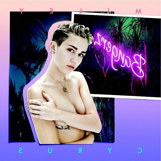 25P Miley Cyrus Hot Bitch