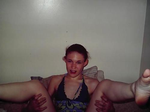 13P Horny web famous slut Bonnie shows off pussy ass and feet