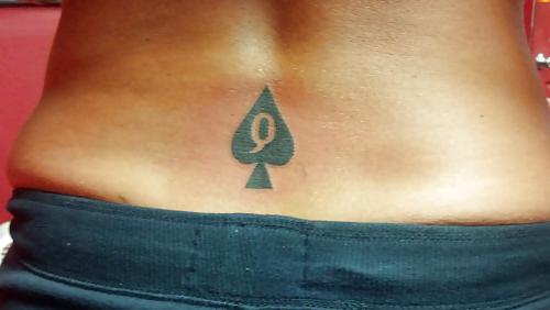 25P Queen of Spades