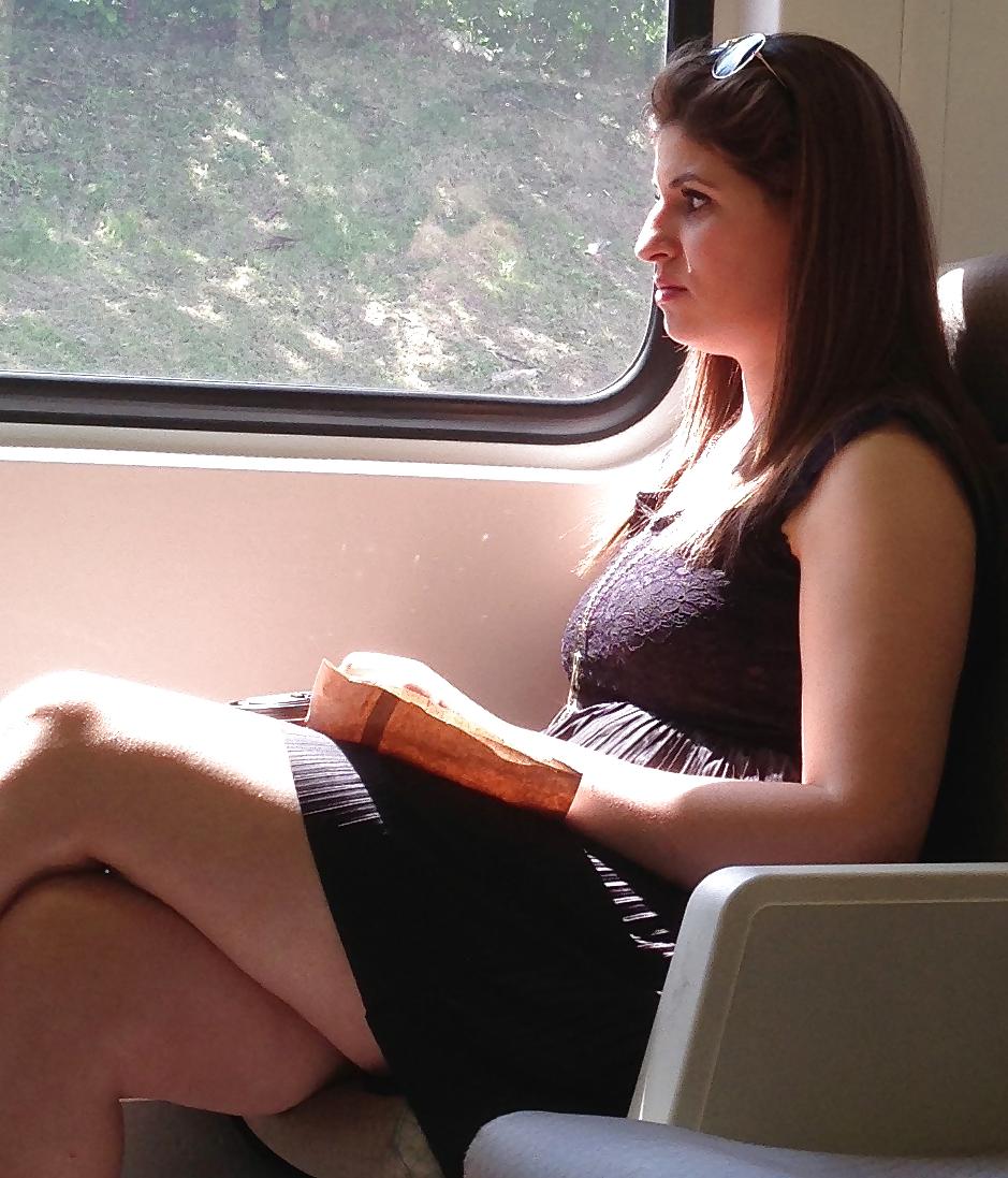 24P One day on the train