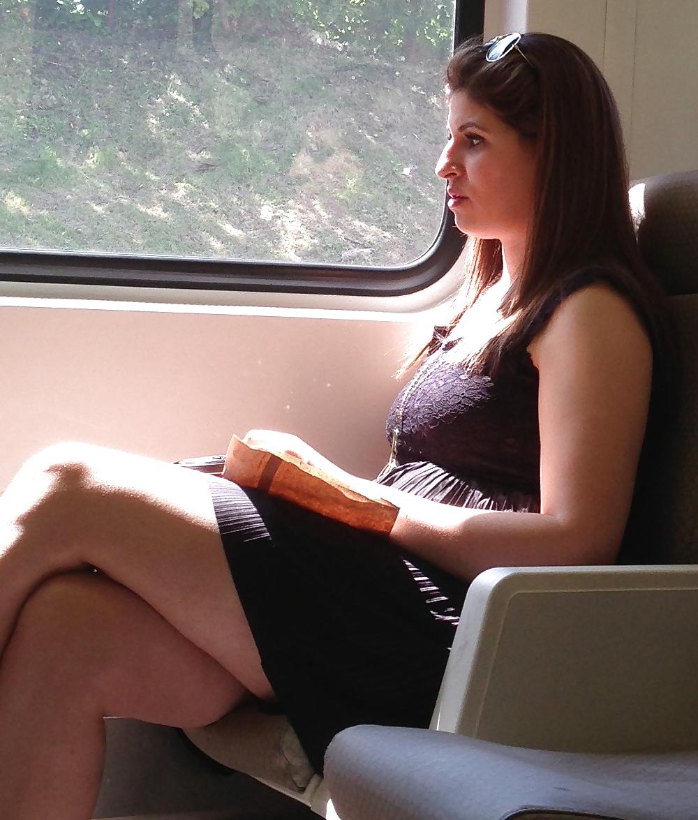 24P One day on the train