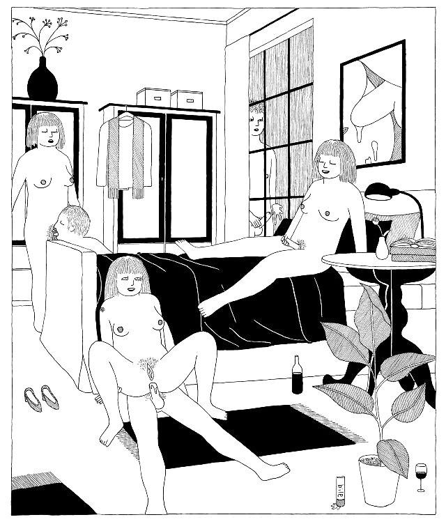 25P Thematic Drawn Porn Art 29 - Orgies