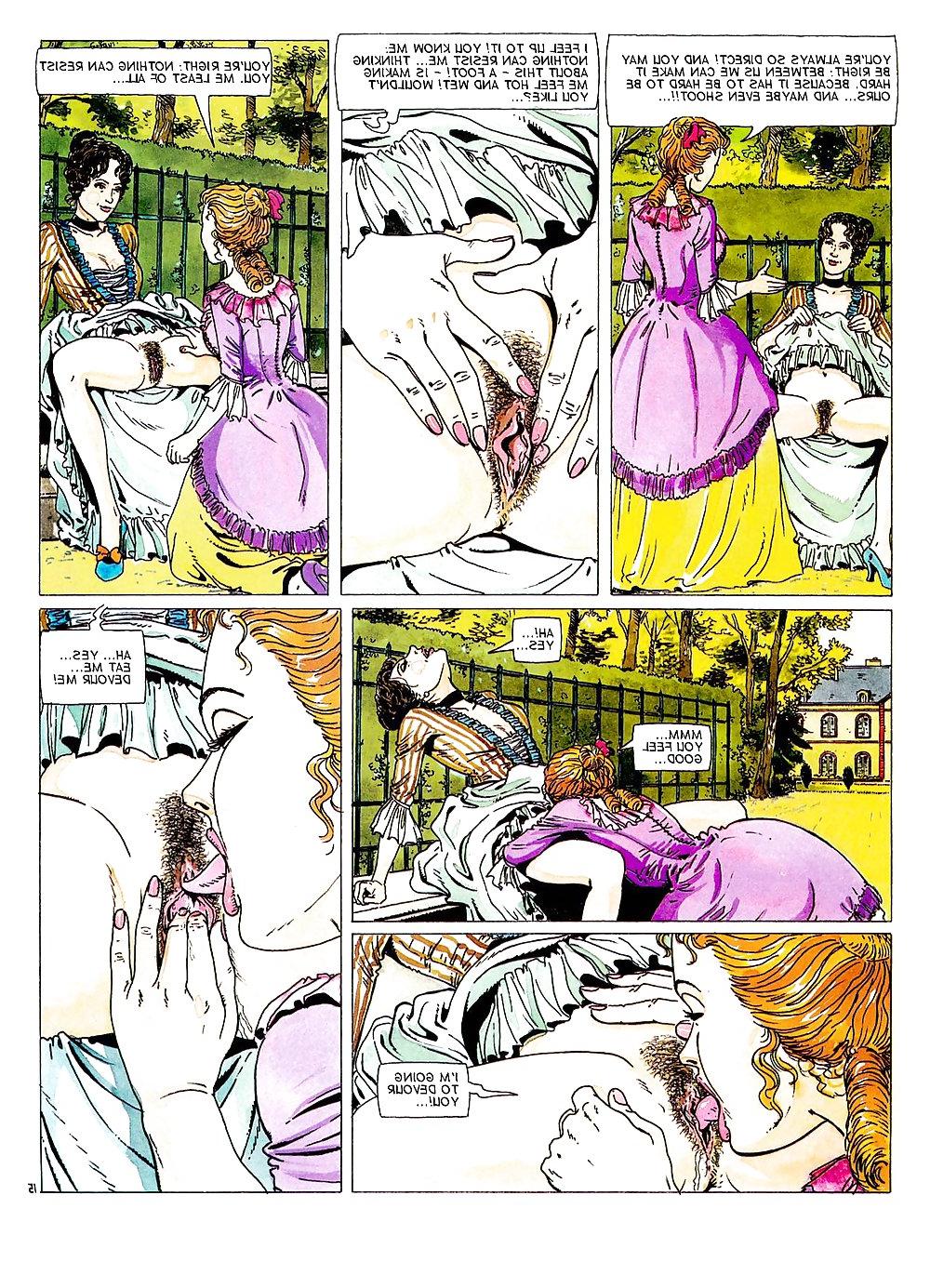 25P Erotic Comic Art 35 -  Hugdebert - The Venuses