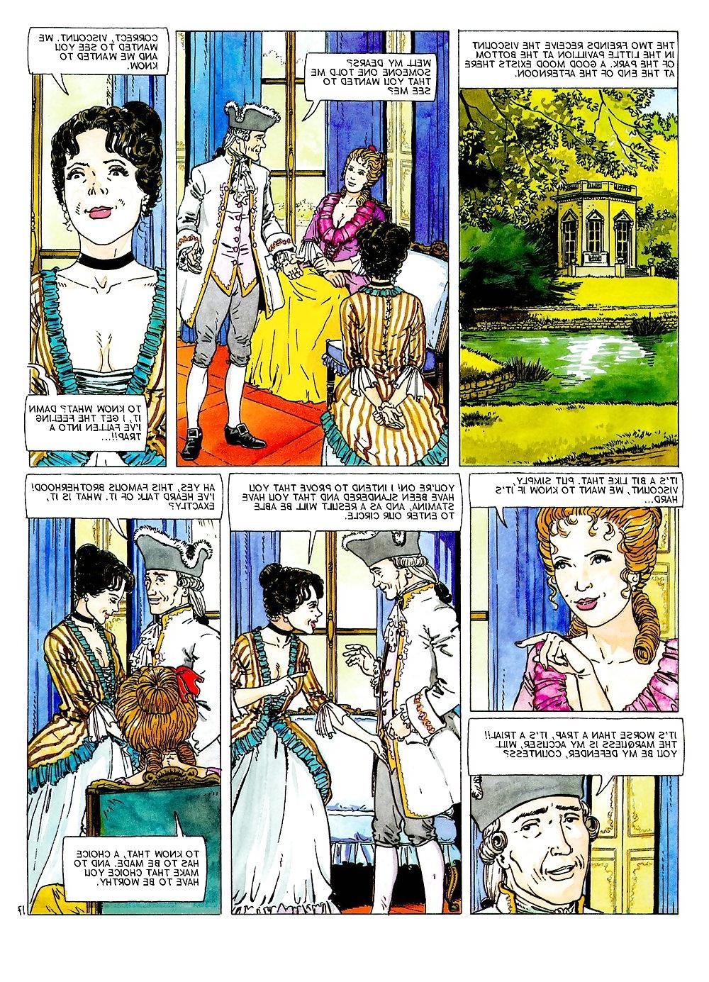 25P Erotic Comic Art 35 -  Hugdebert - The Venuses