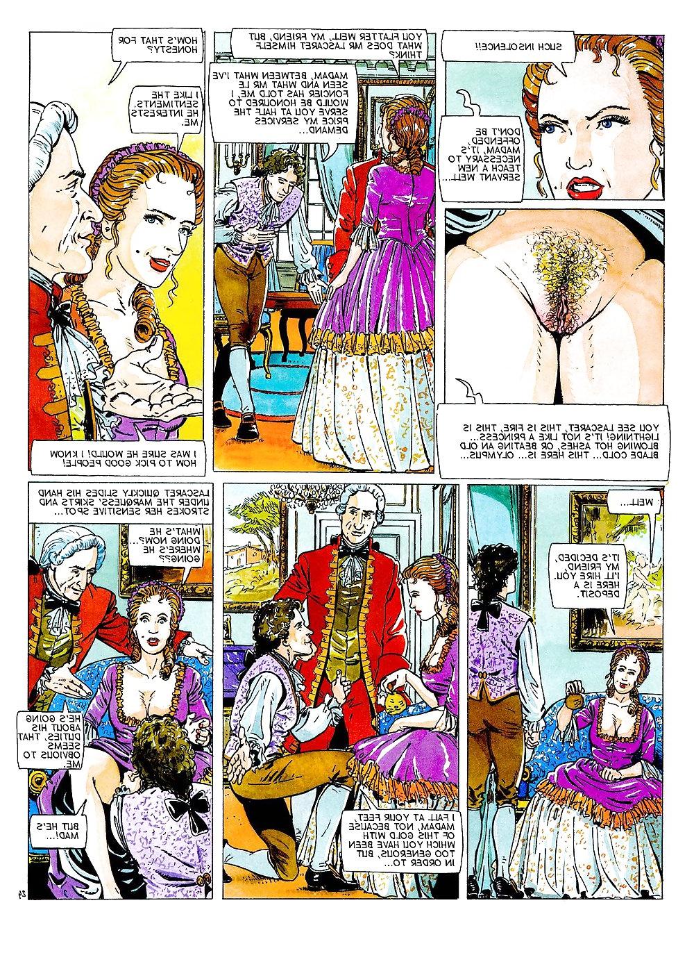 25P Erotic Comic Art 35 -  Hugdebert - The Venuses