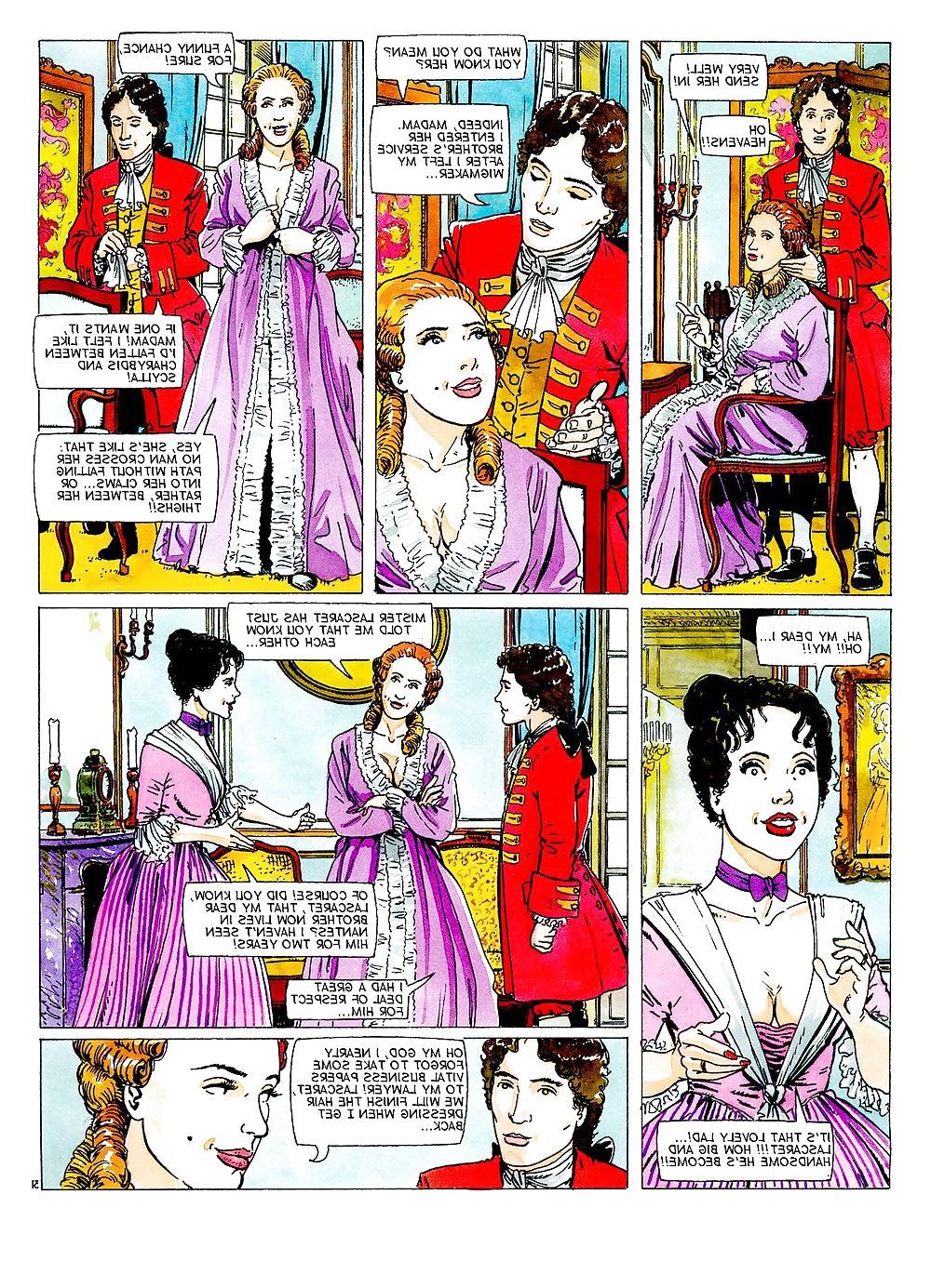 25P Erotic Comic Art 35 -  Hugdebert - The Venuses