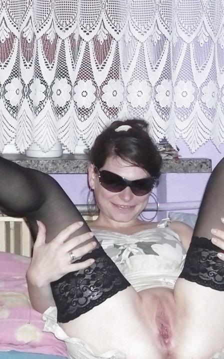 13P My ugly gf with sun glasses