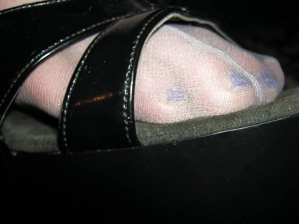 25P Stocking Toes in Heels