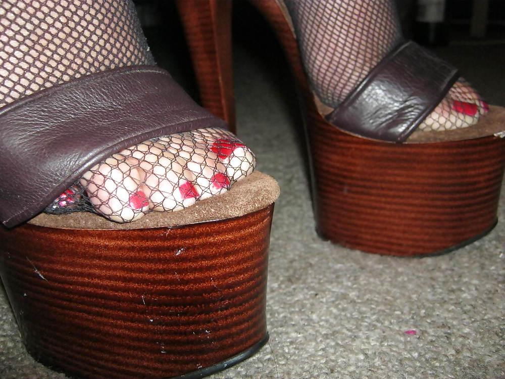25P Stocking Toes in Heels