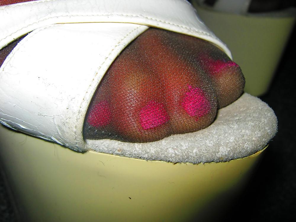 25P Stocking Toes in Heels