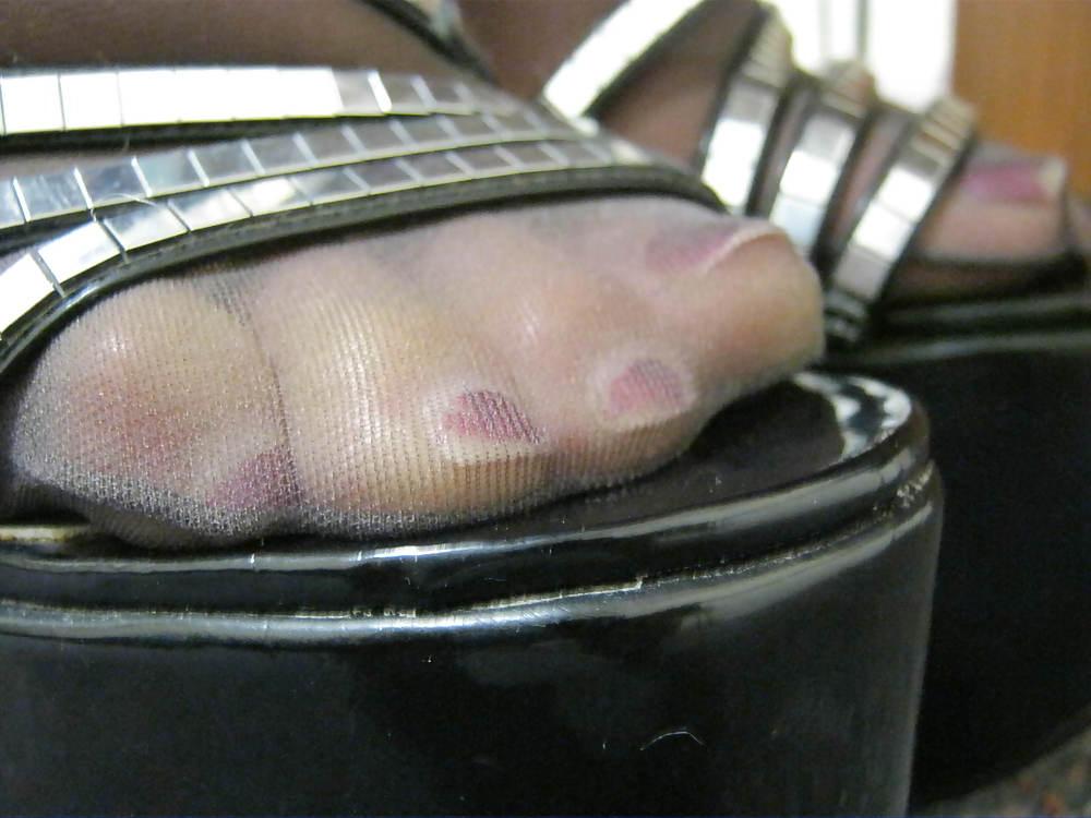 25P Stocking Toes in Heels
