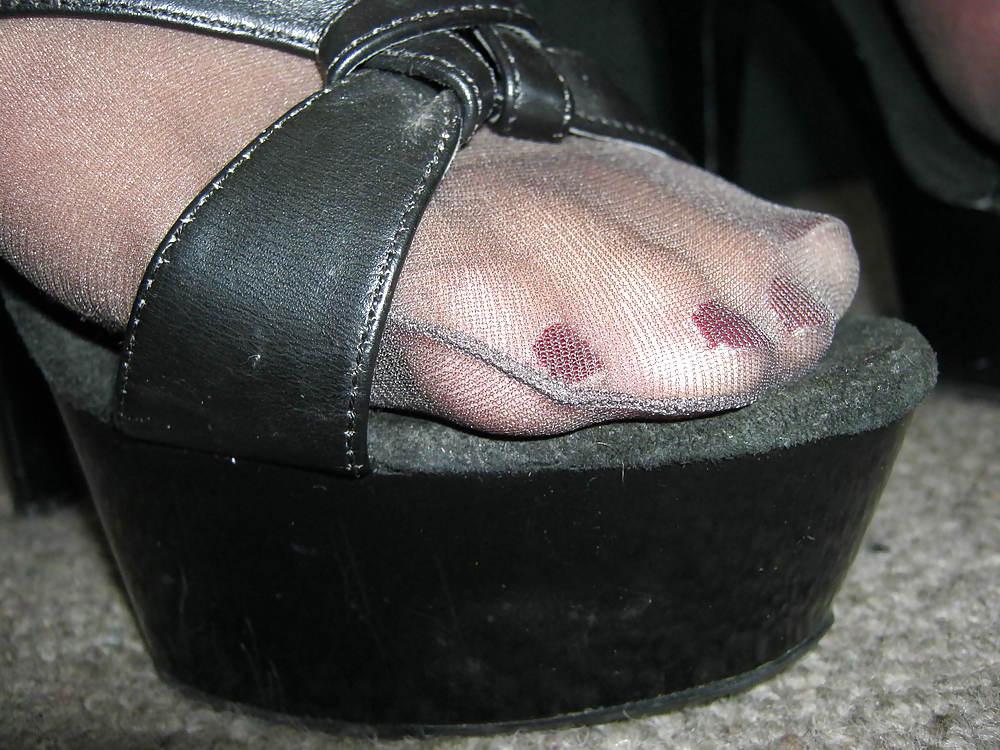 25P Stocking Toes in Heels