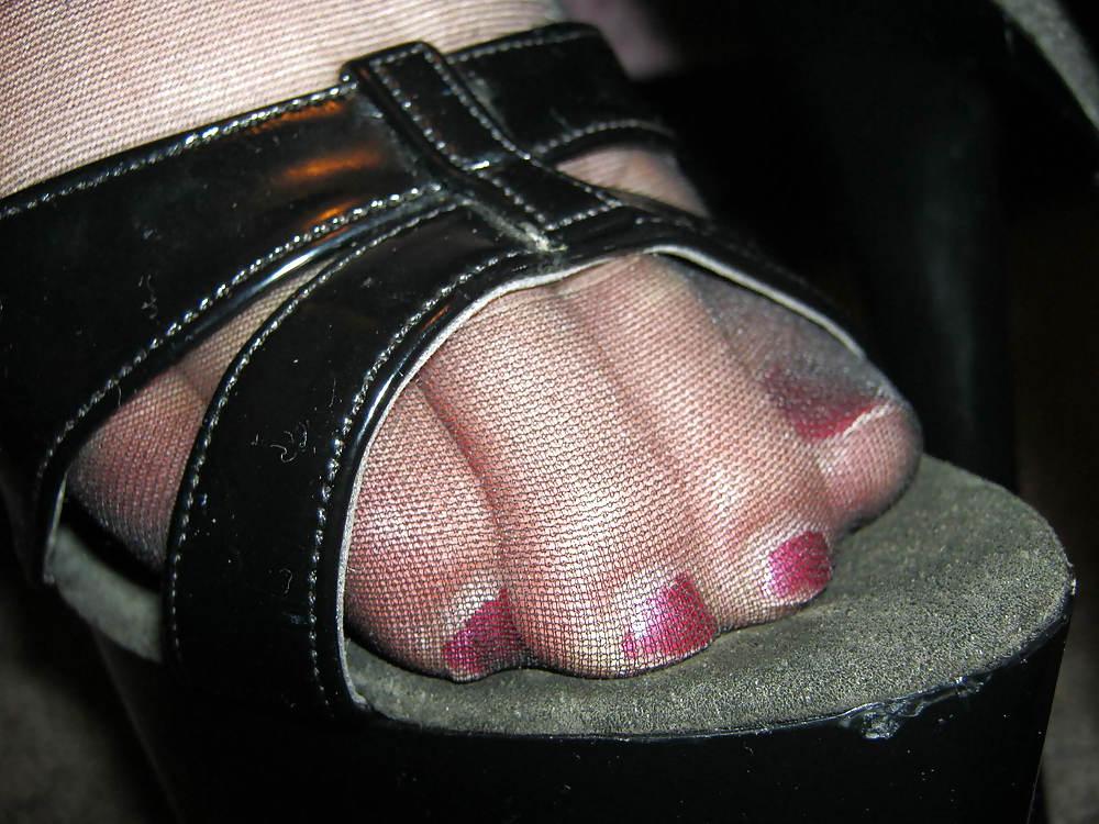 25P Stocking Toes in Heels