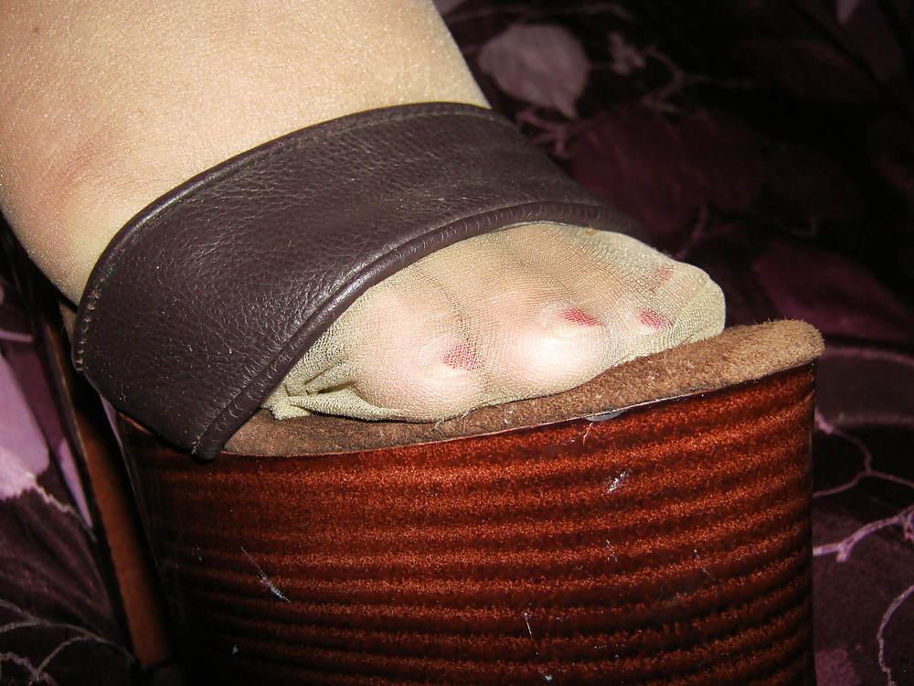 25P Stocking Toes in Heels