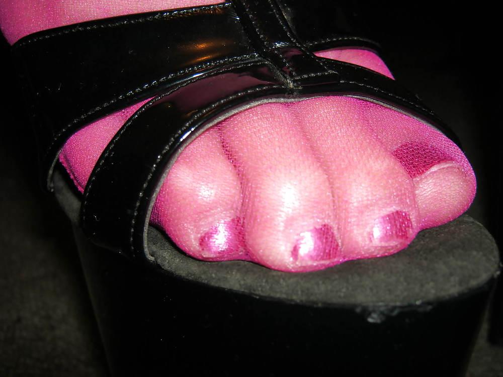 25P Stocking Toes in Heels