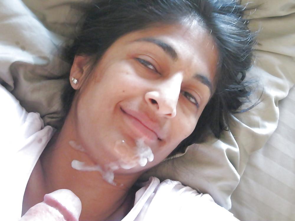 25P Cum On That Indian Bitch's Fucking Face!