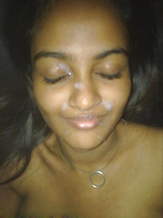25P Cum On That Indian Bitch's Fucking Face!