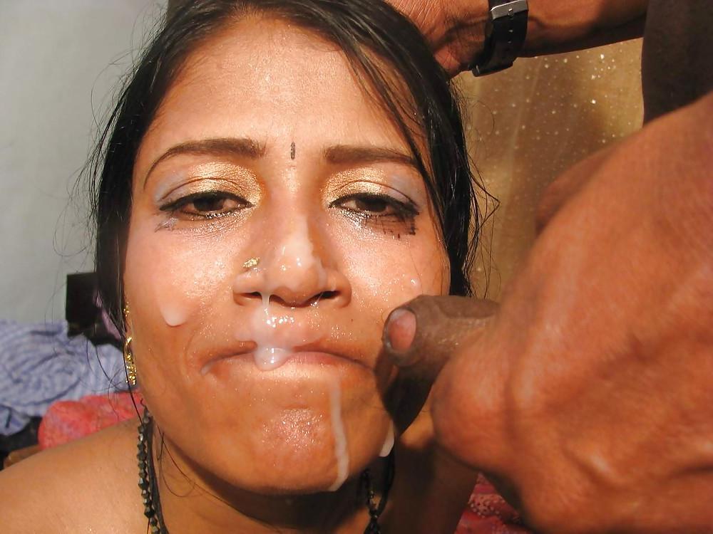 25P Cum On That Indian Bitch's Fucking Face!