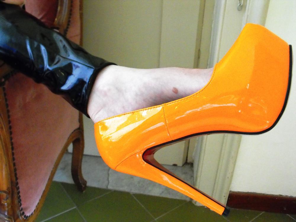 25P My PVC Milf Wife With Killer Heels