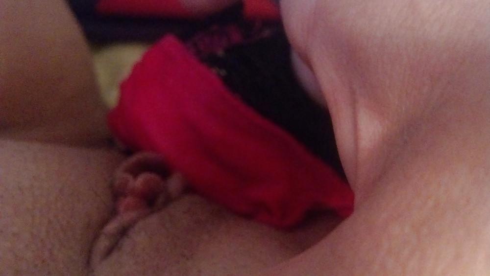 23P Wet after panty play 