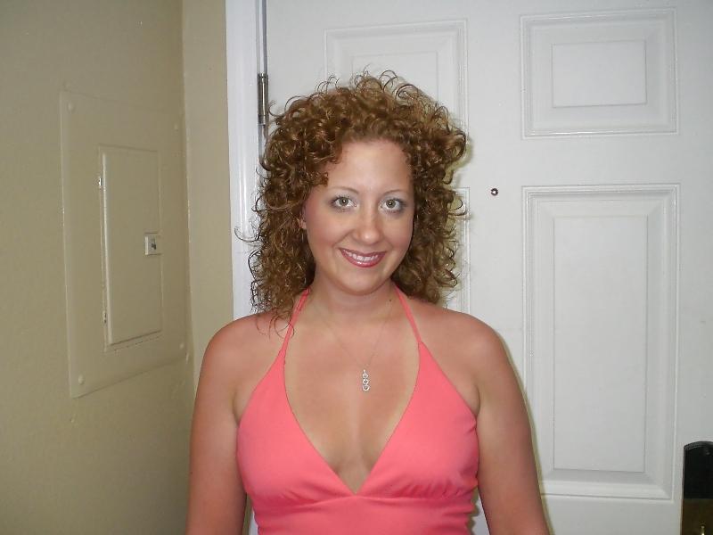 7P Cute redhead with small tits...