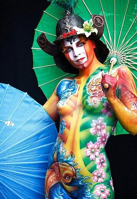 22P Body art