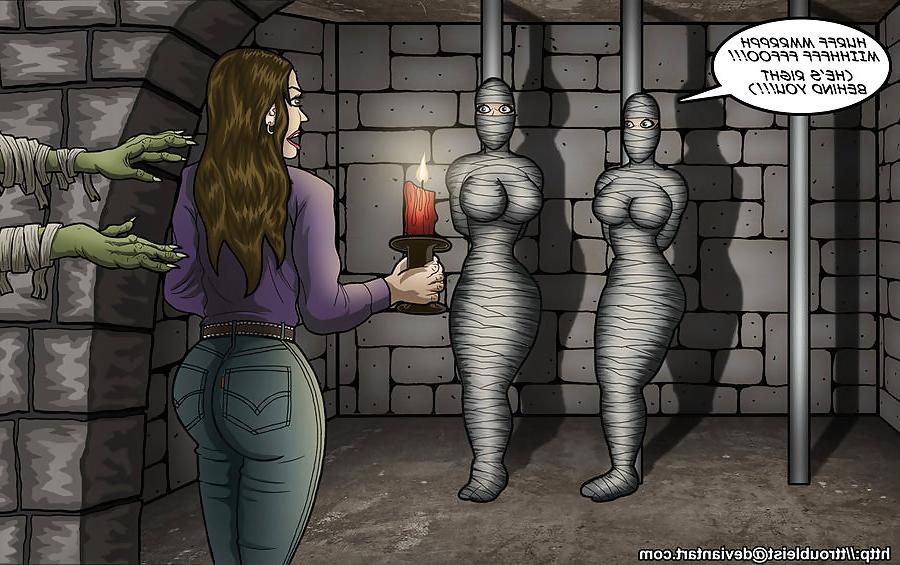 19P T Roubleist depicts bdsm art in a way of funny cartoons