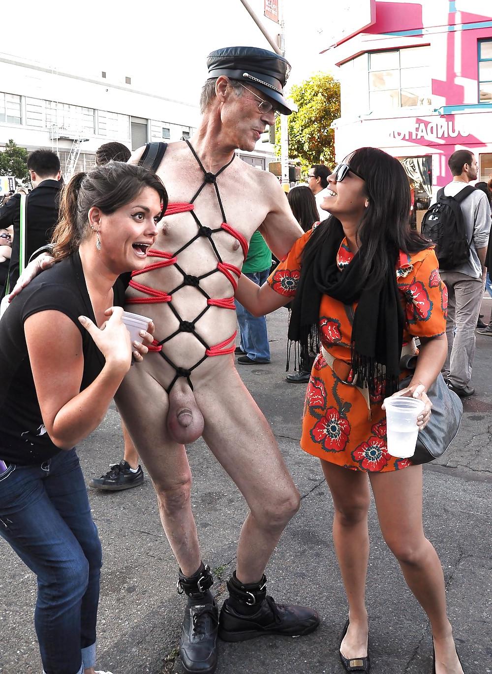 16P Weird amd funny CFNM in public
